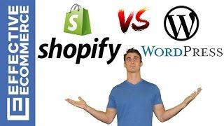 Shopify vs Wordpress Pros and Cons Review Comparison