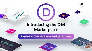 Introducing The Divi Marketplace!