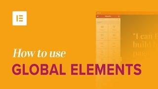 How to Use the Global Widget to Edit Multiple Areas on Your WordPress Site From One Place