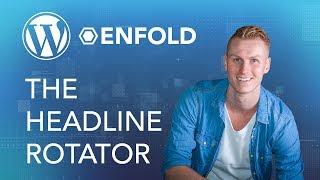 Wordpress Enfold Theme | Headline Rotator