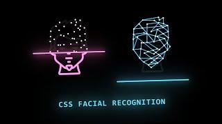 CSS Facial Recognition Animation Effects | Html CSS Biometrics Recognition