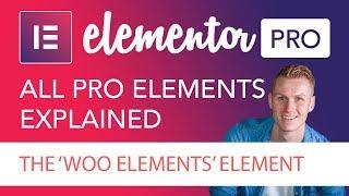 Woo Elements Element Tutorial | Elementor Pro