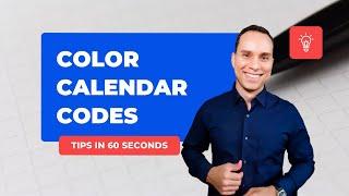 Calendar Color Codes  ️ #shorts