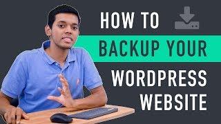 How to Backup Your WordPress Website
