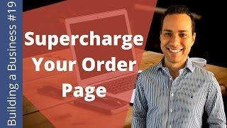 Shopping Cart & Order Page Conversion Optimization - Building an Online Business Ep. 19