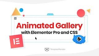 Create Animated Gallery with Elementor Pro and Custom CSS. TemplateMonster