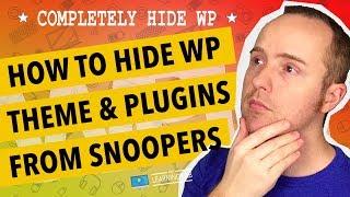 Hide WordPress Theme Name And Directories From The Source Code - Hide WordPress Plugins Too