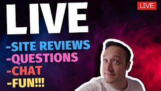 Site Reviews + Questions + Chat - LIVE