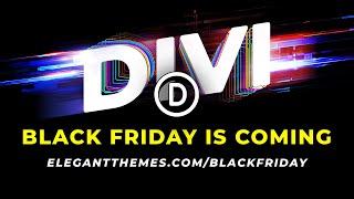 The Divi Black Friday Sale 2021 Is Coming!