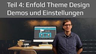 Enfold Theme Demos und Einstellungen | Wordpress Tutorial 2019 Teil 4 deutsch / german