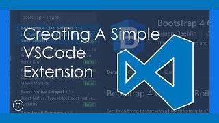 Creating A Simple VSCode Extension