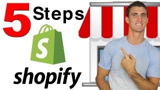 5 Steps to Selling On Shopify