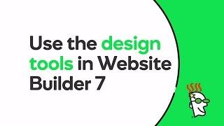 How to Use Website Builder 7 Design Tools | GoDaddy