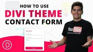 How To Use The Divi Theme Contact Form - Divi Theme Tutorial