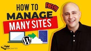 How To Manage Multiple WordPress Websites In 1 Control Panel Secure & Completely Free
