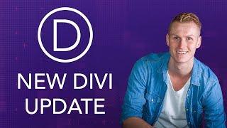 New (And Important) Divi Update Available