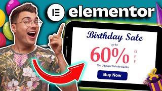 ELEMENTOR BIRTHDAY SALE: GET 60% OFF COUPON CODE