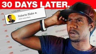 I QUIT YOUTUBE FOR 30 DAYS... (Here Is What Happened)