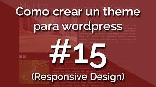 [Curso] Como crear un theme para wordpress (con responsive design) 15. Creando menu de wordpress