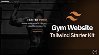 Build a Gym Website Using The Tailwind Starter Kit