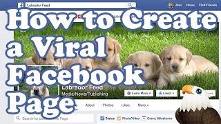 How to create a VIRAL FACEBOOK page & get LIKES!
