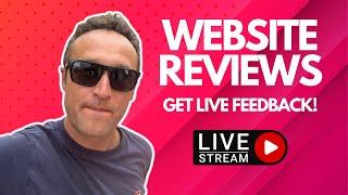 NICHE WEBSITE REVIEWS - LIVE - Chat, Q&A, Merch giveaway and more!