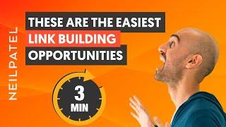Finding The Easiest Opportunities for Link Building In Less Than 3 Minutes