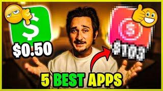 5 BEST Money Making Apps That ACTUALLY PAY! ($100/day)