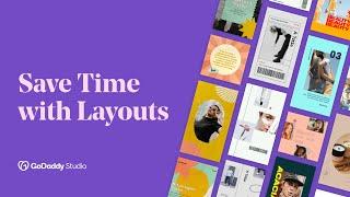 How to use Layouts for Consistent Branding Across Platforms | GoDaddy Studio