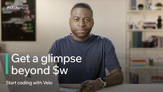 Lesson 6: Get a glimpse beyond $w | Start coding with Velo |