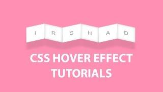 Skew text on hover - Cool CSS Effect - Pure Css3 Hover Effect - Plz SUBSCRIBE Us For Daily Videos