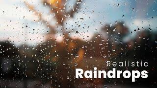 Realistic Raindrops Effect With Javascript Canvas | Rainyday.js