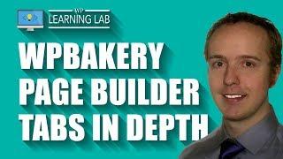 WPBakery Page Builder Tabs - WPBakery Tutorials Part 5