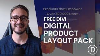 Get a FREE Digital Product Layout Pack for Divi