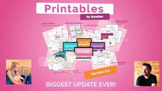 Printables By Number 3.0 Special Launch!!! Ask Us Anything!