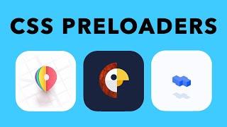 CSS Preloaders | 13 CSS Loading Animation & Spinners Examples For Your Website