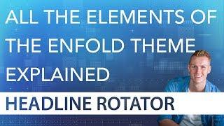 The Headline Rotator Element Tutorial | Enfold Theme