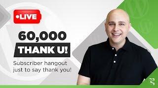 WPCrafter Live: 60k Subscribers Thank You Hangout AMA