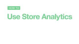 Wix.com | How to Use Store Analytics