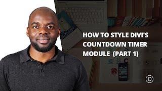 How to Style Divi’s Countdown Timer Module with Simple Elegance