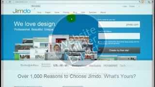 How to Sign Up for a Free Jimdo Account