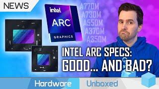 A Few Surprises - Intel Arc GPU Details: A770M, A550M, A370M Specs, Features, XeSS