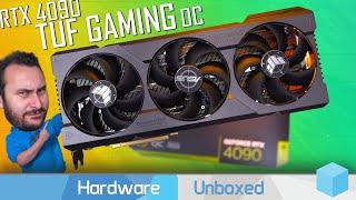 Asus RTX 4090 TUF Gaming OC Review, Thermals, Power & Overclocking