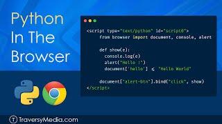 Python In The Browser | Brython Crash Course