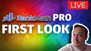 Checking out Rank Math Pro - LIVE