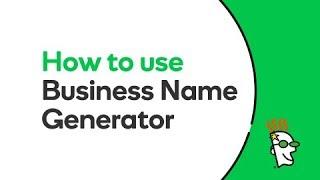 How to use Business Name Generator - GoDaddy