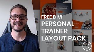 Get a FREE Personal Trainer Layout Pack for Divi