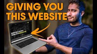 How to Make a Website for BEGINNERS 2022 (Full Wordpress Tutorial + FREE Template Download)