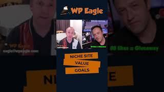 Niche site value goals with Carl #shorts