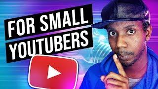 HOW TO GET NOTICED ON YOUTUBE AS A SMALL YOUTUBER  (How to Grow on YouTube in 2020)